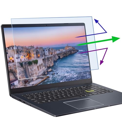 2 Pcs 14 Inch (1920x1200P) Laptop Blue Light Screen Protector, Reduce Eye Strain Anti Glare Blue Light Blocking Screen Protector for 14’’ with 16:10 Resolution HP/Dell/Acer/Asus/Samsung/Lenovo - size: 14 inch