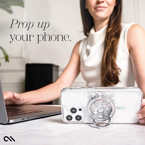 Case-Mate Magnetic Phone Grip & Ring Stand -MagSafe Holder -Mother of Pearl - color: Mother of Pearl