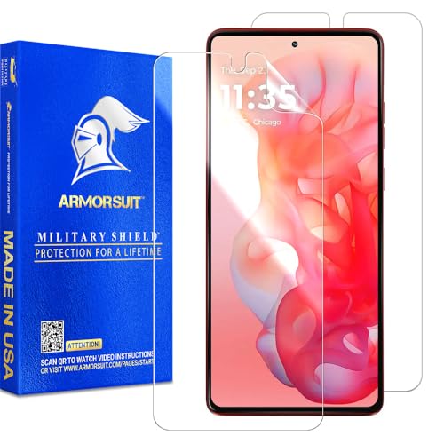 ArmorSuit 2 Pack for Motorola Moto G Stylus 5G (6.7 Inch, 2024) Screen Protector Case Friendly MilitaryShield HD Clear Film - Made in USA - size: Moto G Stylus(2024)
