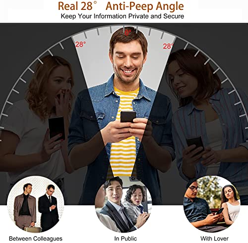 CYCFAIML【2 Pack for Samsung Galaxy S25 Ultra Privacy Screen Protector [Not Glass], Anti-Spy Flexible Film,Full Coverage，Sensitive Touch & Fingerprint Unlock, Anti-Scratch Shock-Resistant - size: S25 Ultra