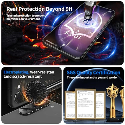 3+2 Pack Privacy Screen Protector And Camera Lens Protection for Galaxy S25 5G, Anti-Spy 9H Hardness Support Fingerprint Unlock Tempered Glass Screen Protector for Samsung Galaxy S25 - size: Galaxy S25 6.1 Inch