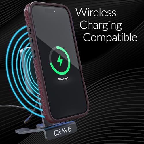Crave Dual Guard Compatible with iPhone 16 Case, Compatible with MagSafe Shockproof Protection Dual Layer Case for Apple iPhone 16 (6.1") - Berry - color: Berry