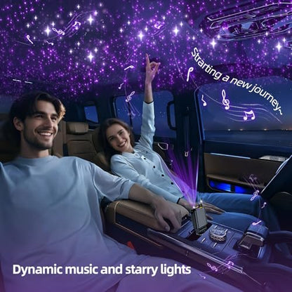 [2026 Ultra-Slim, 75% Less Space] Retractable Car Charger with Starlight, Max 120W USB C Car Charger Adapter, Cars Phone Chargers Fast Charging, Car Chargers for iPhone 17 16 Pro Max Plus and Android