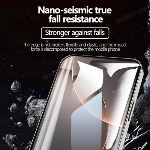 3pcs Dust-Proof Hydrogel film for iPhone 17 Pro 6.3" 2025 Soft TPU Screen Protector HD Clear Gel film Fingerprint-unlocked Ultra-thin Automatic Repair