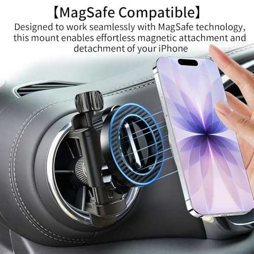 Car Magnetic Phone Holder for Chevrolet Blazer 2019-2025，Camaro 2010-2015，Chevy HHR 2006-2011 Interior Circle Air Vent Accessories Cell Cellphone Mount Magnet Mobile Cradle Screen Charging Stand