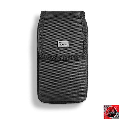 for Samsung Galaxy A32 Case; TMAN® Rugged Nylon Holster Heavy Duty Vertical Holster w Metal Belt Clip Pouch Case for Samsung Galaxy A32 5G (Slim Size Fit) - size: Slim Size Fit