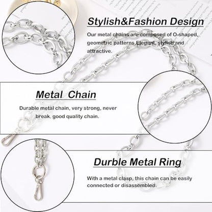 Crossbody Lanyard Strap, Universal Phone Chain Strap with Detachable Tether Tab, Durable Metal Strap Compatible with Most Phone Bags Purse - color: D