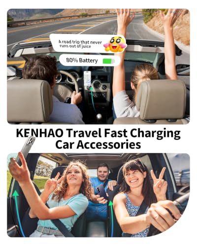 Car Charger USB C, 3 Port 67W Dual USB-C & USB-A Car Phone Charger Adapter - style: 1-Pack