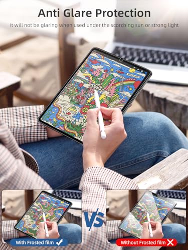 2 Pack Paperfeel Screen Protector for Samsung galaxy Tab A9 [8.7 inch],Matte PET Film for Drawing, Anti-glare,Write and Draw Like on Paper,Touch Sensitive - size: A9 [8.7 inch] SM-X110/ SM-X115