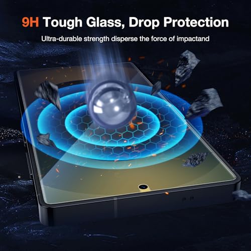KUZOOM 2 Pack Privacy Screen Protector for Samsung Galaxy S25 Ultra - color: Galaxy S25 Ultra Black