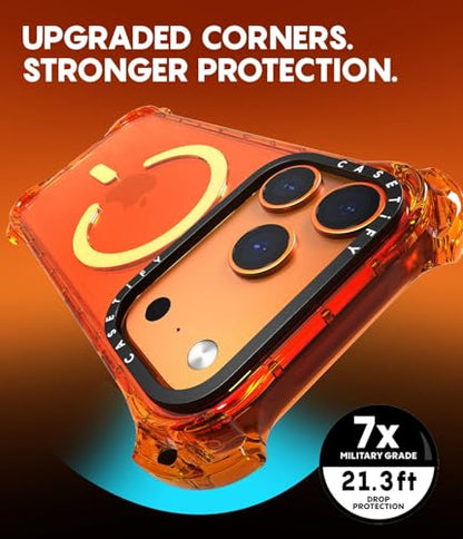 CASETiFY for iPhone 17 Pro Max Case - Bounce Compatible with MagSafe | Shockproof | 21.3 ft. 7X Military Grade Drop Protection | Matte Black - color: Matte Black, size: Iphone 17 Pro Max (6.9")