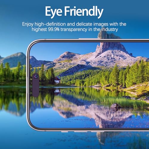 MAYtobe [2-Pack Screen Protector for iPhone 17 Eye Care Tempered Glass - size: iPhone 17