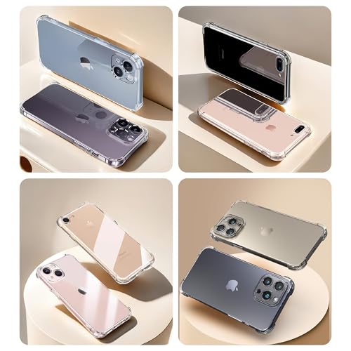 IAIYOXI Clear Case for iPhone 13 Pro - Crystal Clear Military Grade Drop Protection, Non-Yellowing Armor, Shockproof Protective Cover, Compatible with iPhone 13 Pro (iPhone 13 Pro) - size: iPhone 13 Pro