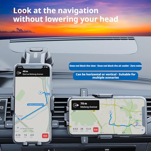 Car Phone Holder Mount Phone Mount for Car Windshield Dashboard