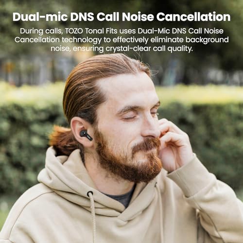 TOZO T21 Wireless Earbuds Bluetooth 5.3 in Ear Headphones Stereo Sound