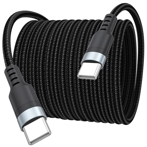 20 ft USB C Cable Fast Charging 60W, Long USBC to USB-C Charge Cord 20 Foot - size: 20 Feet