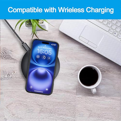 Battery Case for iPhone 16 Plus, Upgraded 12000mAh Pack Rechargeable Charger Case with Wireless Charging Compatible for iPhone 16 Plus (6.7 inch) External Battery Charging Case (Black) - size: iPhone 16 Plus-Black