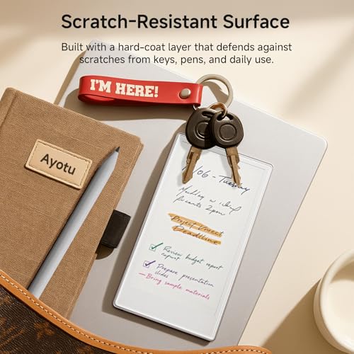 Ayotu 2 Pack Paper Screen Protector for Remarkable Paper Pro Move 7.3" 2025 Released, Anti-Glare Matte Film & Anti-Scratch Protection, Easy Installation Kit Included
