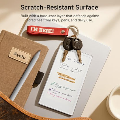 Ayotu 2 Pack Paper Screen Protector for Remarkable Paper Pro Move 7.3" 2025 Released, Anti-Glare Matte Film & Anti-Scratch Protection, Easy Installation Kit Included