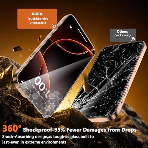 3 Pack for iPhone 16 Pro Max Screen Protector[Not Glass], Non-breakable Ultra Thin Flexible PET Film for iPhone 16 Pro Max with [Easy Installation Tray], Scratch-Resistant, HD Clear - size: iPhone 16 Pro Max