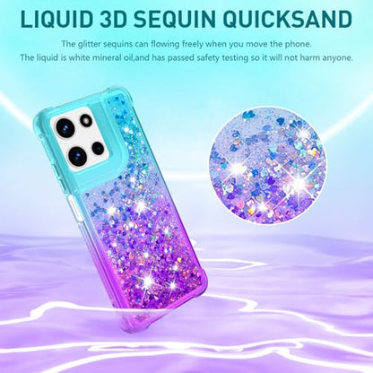 for Moto G 2025/2026 Case, Moto G Play 2026 Phone Case, Blue Purple - color: Blue Purple