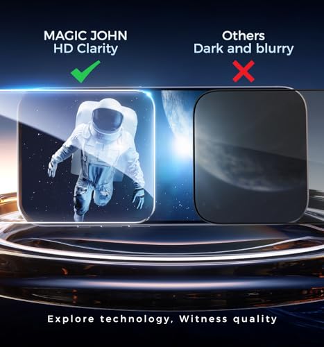 MAGIC JOHN 3rd Gen Upgraded for iPhone 16 Pro Max Screen Protector 6.9 Inch - size: iPhone 16 Pro Max-6.9''