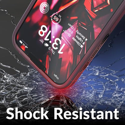 Crave for iPhone 17e Case and iPhone 16e Case, Shockproof Protection Dual Layer Case for iPhone 17e, iPhone 16e (6.1 inch) - Berry - color: Berry
