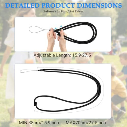 Phone Lanyard for iPhone Adjustable Crossbody Phone Strap Compatible with iPhone and Android Smartphones Universal Phone Neck Lanyard for Travel Essentials