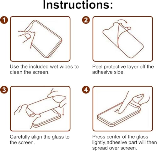 PEHAEL for iPhone 17e/16e/14/13/13 Pro Privacy Screen Protector | 3 Pack, Installation kits, Anti-Spy Private, Anti-Scratch, 9H Tempered Glass, Case Friendly, [6.1 inch]