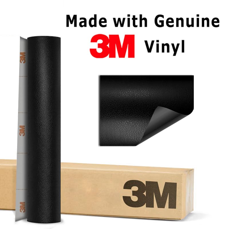 for iPhone 17 PRO MAX Skin 3M Black Leather Texture Back Glass Film Protective(Leather)