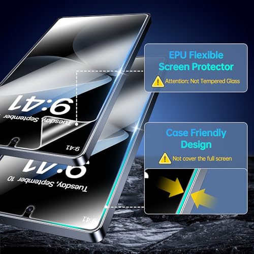 3 Pack for Samsung Galaxy S24 / S25 Screen Protector 6.2 Inch Flexible EPU Protective Film [0.01S Fingerprint Unlock] [Faster Self-Healing] HD Clear, Bubble Free, Easy Installation - size: Samsung Galaxy S24/S25