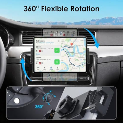 EEEKit 2 in 1 CD Slot Tablet Car Mount, CD Player Car Phone Holder