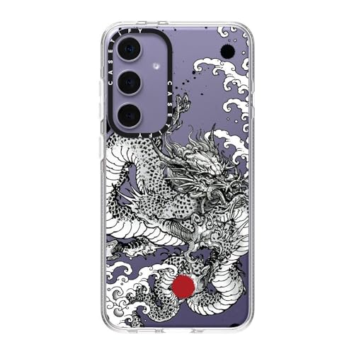 CASETiFY for Galaxy S24+ Case - Impact Clear | Not Yellowing | 6.6 ft. Drop Protection | Power Dragon | Clear - color: Power Dragon by Gabe Shum, size: Galaxy S24+