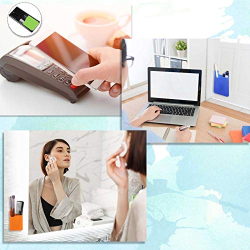 Frienda 24 Pcs Phone Card Holder Adhesive Silicone Wallet, Lovely Color - color: Lovely Color