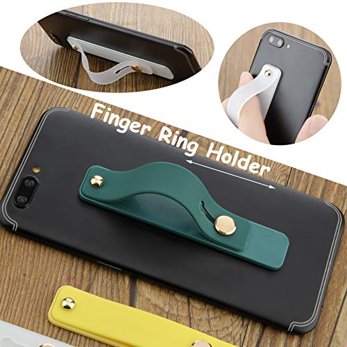 Weewooday 6 Pieces Phone Finger Strap Grip,Chic Colors,Classic - color: Chic Colors, style: Classic