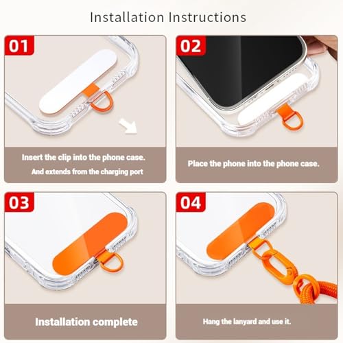 Phone Lanyard Phone Strap Crossbody with Hanging Loops 2 Tabs Adjustable Anti Theft for iPhone 17 Pro Max 16 All Phones Skin-Friendly Universal Cell Phone Neck Lanyard for Daily Outdoor Beige - color: Beige