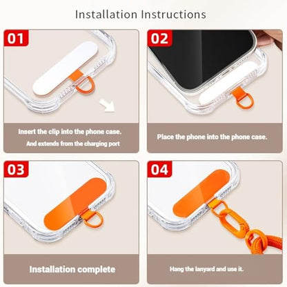 Phone Lanyard Phone Strap Crossbody with Hanging Loops 2 Tabs Adjustable Anti Theft for iPhone 17 Pro Max 16 All Phones Skin-Friendly Universal Cell Phone Neck Lanyard for Daily Outdoor Beige - color: Beige