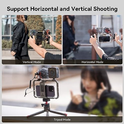 SmallRig Universal Phone Cage, Smartphone Video Rig Kit - 4121 - style: Cage w/ Dual Handles