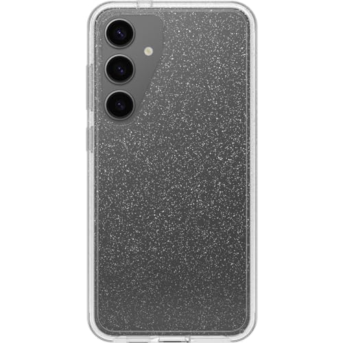 OtterBox Samsung Galaxy S24+ Symmetry Series Clear Case - Stardust (Clear/Glitter), Ultra-Sleek, Wireless Charging Compatible, Raised Edges Protect Camera & Screen - color: Clear/Glitter, style: Samsung Galaxy S24+