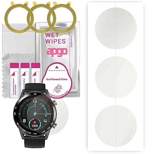 apgo 3x Hydrogel Matte Screen Protector for Bemi Racer RC1, Hydrogel Film, Flexible, Soft TPU with positioning layer easy installation