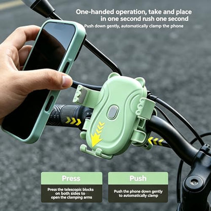 Bear Shape Bike Motorcycle Handlebar Cell Phone Mount