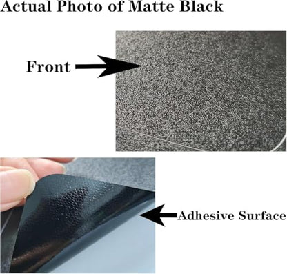 [2 Pack Back Screen Protector for iPhone 17, Not Glass Hydrogel Protector Film Ultra-Thin Full Wrapped Edge Transparent (Matte Black) - color: Matte Black