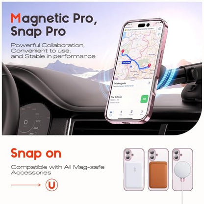 for Plating iPhone 17 Case with Magnetic Stand,Rose Gold - color: Rose Gold, size: iPhone 17