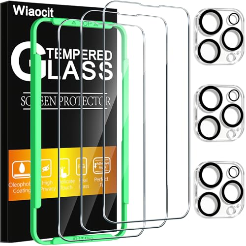 Wiaocit Tempered Glass Screen Protector for iPhone 13 Pro - size: iPhone 13 Pro-6.1 Inch