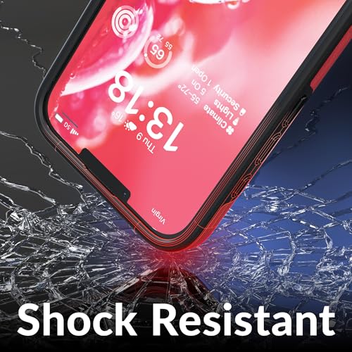 Crave for iPhone 17e Case and iPhone 16e Case, Shockproof Protection Dual Layer Case for iPhone 17e, iPhone 16e (6.1 inch) - Red - color: Red
