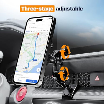 Karltys Magnetic Phone Mount for Honda CR-V 2023-2026 - size: 2023-2026 CR-V - Aluminum Arm
