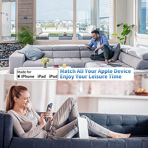 iPhone 14 13 12 11 Fast Charger [Apple MFi Certified] 2Pack PD USBC Charger - color: White 2Pack 3FT