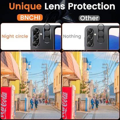 3+3 Pack for Samsung Galaxy A14 5G Privacy Screen Protector with Camera Lens Protector, Anti-Spy Tempered Glass Film, 9H Hardness, Anti-Scratch, Touch Sensitive - size: Galaxy A14