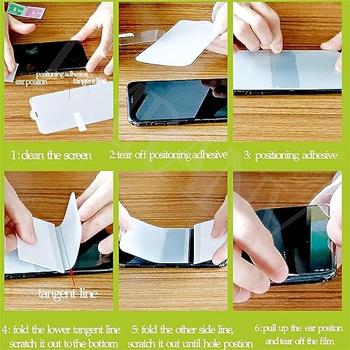 [2 Pack Hydrogel Screen Protector for iPhone 17 Pro Max 5G
