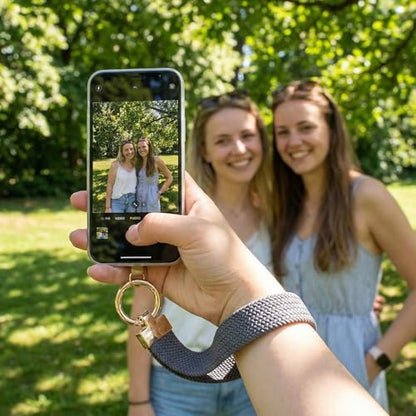 Bememo 3 Pcs Phone Wrist Strap - color: Black, White, Gray
